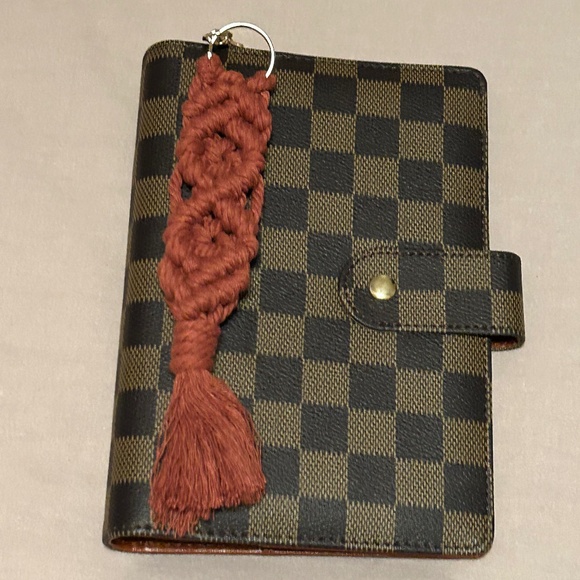 Checkered A6 Planner Cover Bundle | Agenda Organizer - Picture 12 of 12